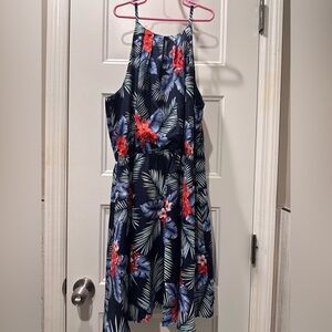 JODIFL Navy Floral Women’s Dress